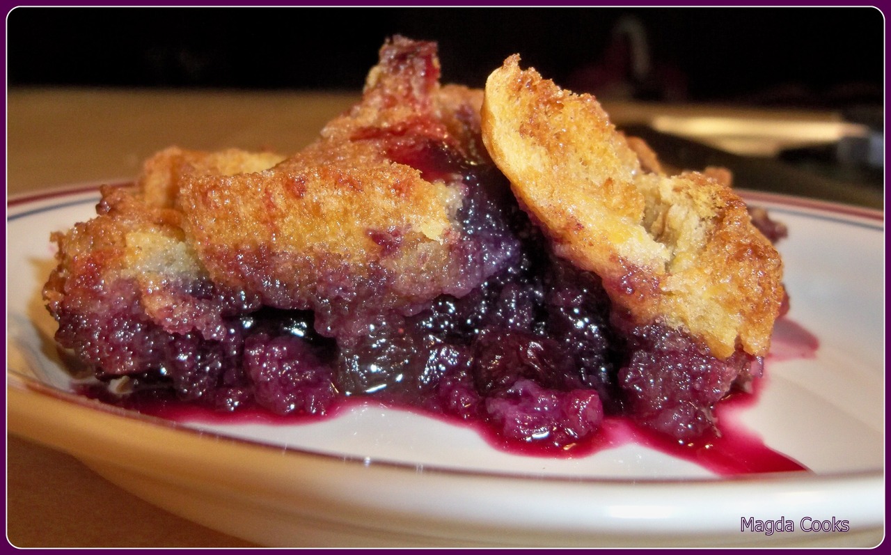 Blueberry Cobbler by Melissa