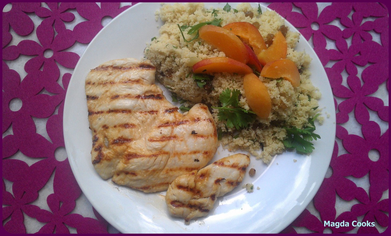 Lemony Chicken With Couscous