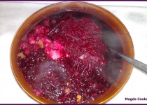 Traditional beetroot soup