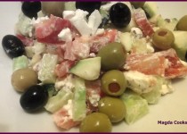 Greek Style Salad With A Twist