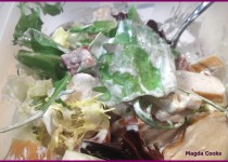 Smoked Chicken Breast Salad with Creamy Dressing