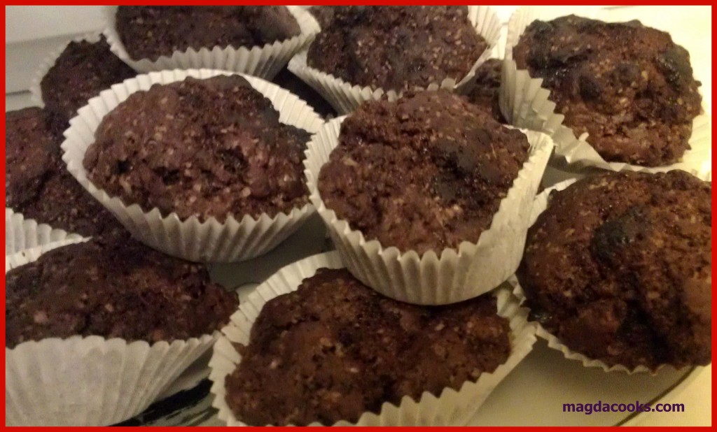 95 chocolate muffins